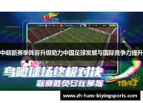中超新赛季阵容升级助力中国足球发展与国际竞争力提升
