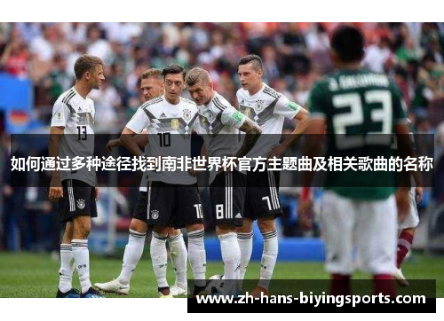 如何通过多种途径找到南非世界杯官方主题曲及相关歌曲的名称